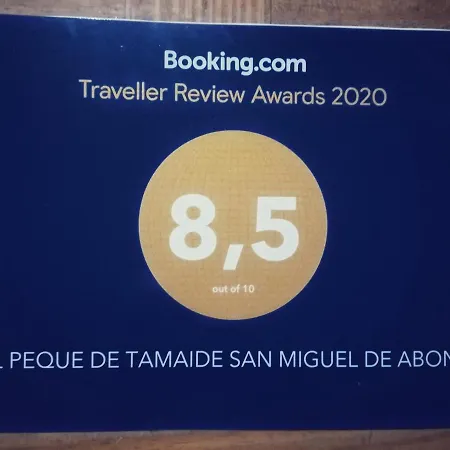 דירה El Peque De Tamaide